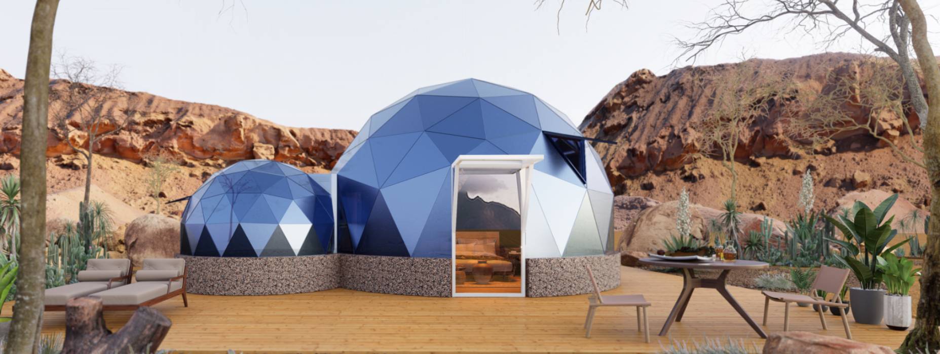 称多县球形智能光伏玻璃星空房